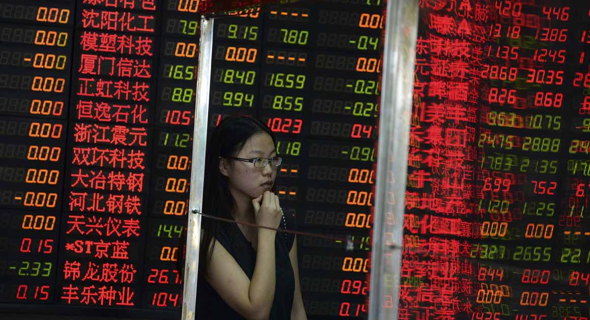 China Stock Market Slide